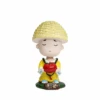 Miniature Meditating Monk With Apple Shaking Head Decor 9 Miniature Meditating Monk With Apple Shaking Head Decor -Cute Farms Shop 10resized