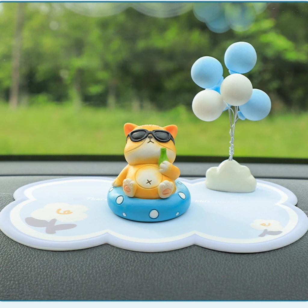 Miniature Cat On Floating Tube – Cute Decor For Terrariums & Gifts 3 Miniature Cat On Floating Tube – Cute Decor For Terrariums & Gifts - Image 3