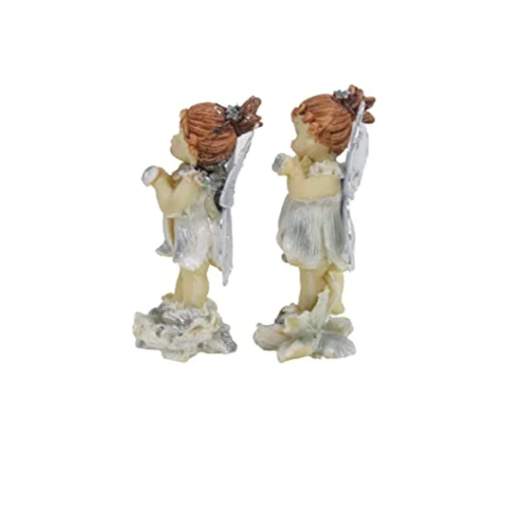 Miniature Fairy With Sparkling Wings Set Of 2 Decor 3 Miniature Fairy With Sparkling Wings Set Of 2 Decor - Image 3