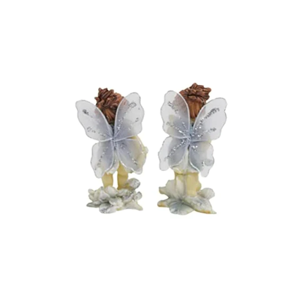 Miniature Fairy With Sparkling Wings Set Of 2 Decor 4 Miniature Fairy With Sparkling Wings Set Of 2 Decor - Image 4