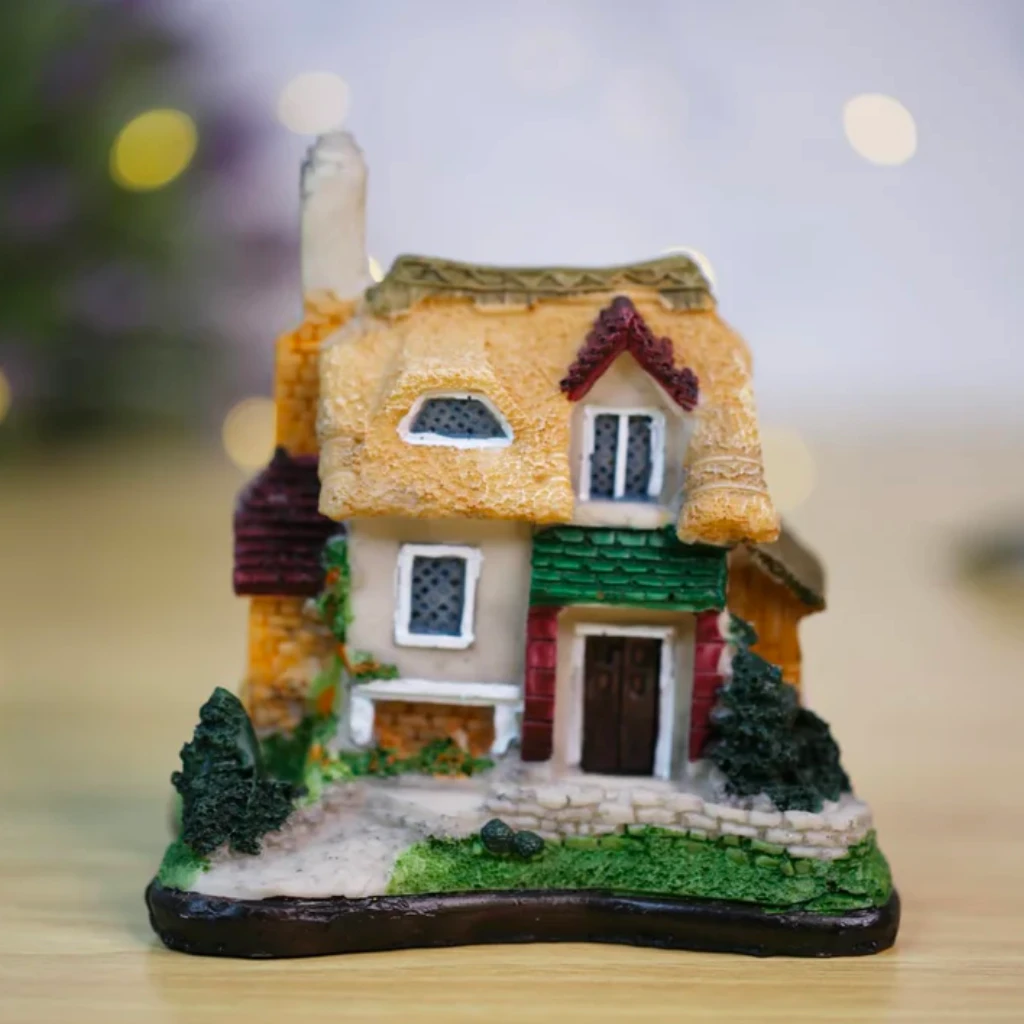 Miniature Big Double Storey House Decor 1 Miniature Big Double Storey House Decor