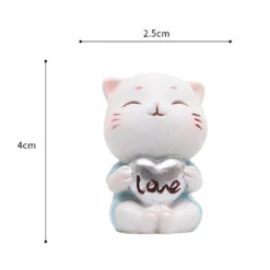 Miniature Cat With Love Sign – Cute Resin Decor For Gifts & Gardens -Cute Farms Shop 8 ee845b1f e05e 434d 9a78 1ff79be575ce