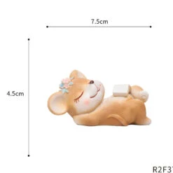 Miniature Sleeping Deer With Book – Cozy Resin Decor For Gardens & Gifts -Cute Farms Shop 8 f157f4bd 38ce 475e 8d39 dfd42d22bfce