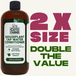 Tap Water Conditioner For Houseplants & Hydroponics (16oz) -Cute Farms Shop CuteFArmsHouseplantTapWaterConditioner2XSize 94114d04 3401 4f30 9539 7bccac9eb97b