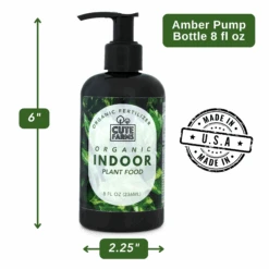 Organic Indoor Plant Food -Cute Farms Shop CuteFarmsOrganicIndoorPlantFood8ozBottle