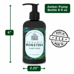 Organic Monstera Plant Food -Cute Farms Shop CuteFarmsOrganicMonsteraPlantFoodFertilizerSize