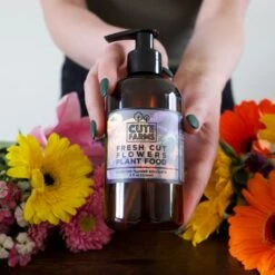 Fresh Cut Flower Food For Longer Lasting Blooms -Cute Farms Shop Fresh Cut Flower Plant Food Cute Farmscopy