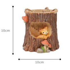 Deer Starring Outside Window Hanging Resin Succulent Pot -Cute Farms Shop Hanging deer Starring outside window 3