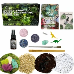 Large Terrarium Starter Kit - Crystal Edition 11 Large Terrarium Starter Kit - Crystal Edition -Cute Farms Shop LTK Crystalscopy