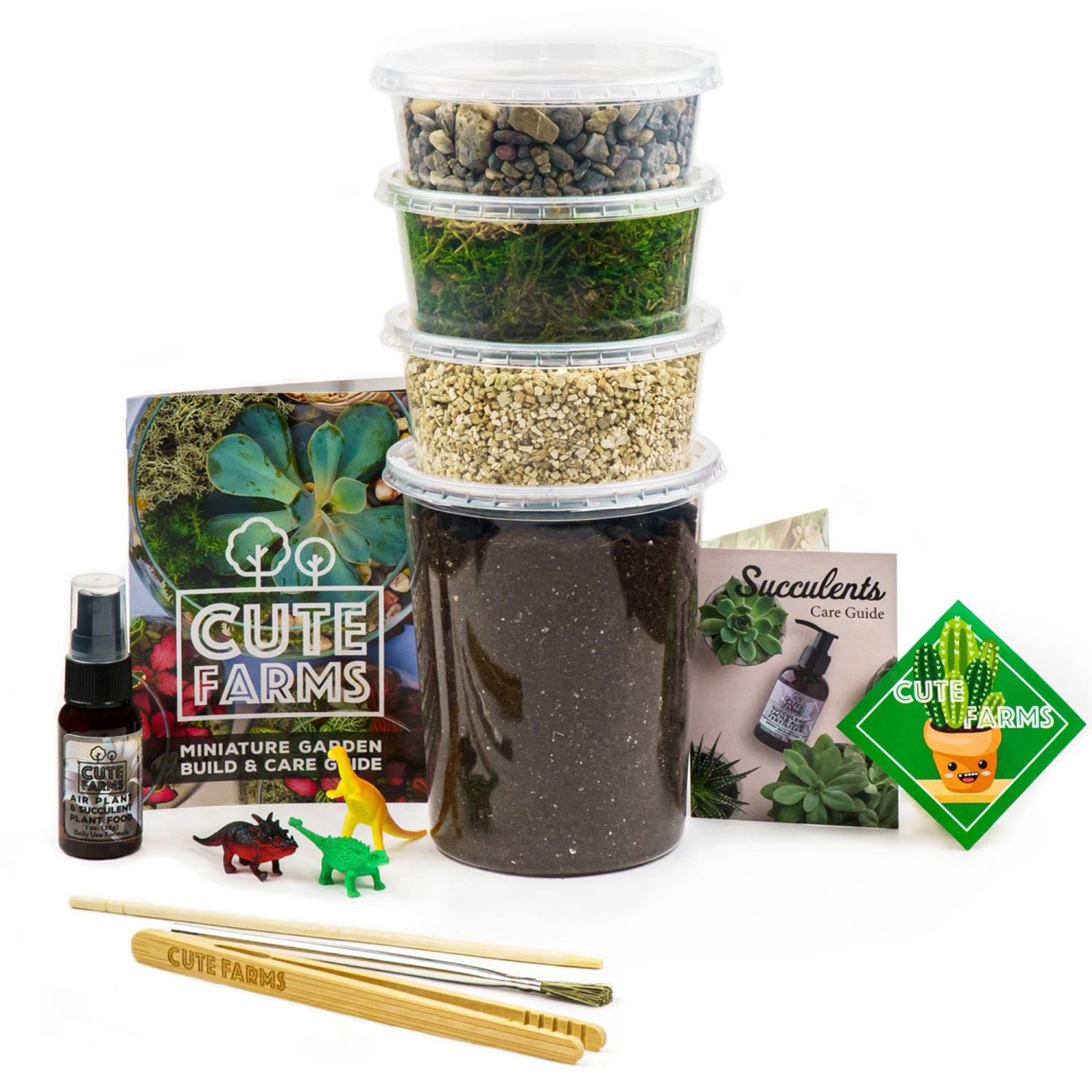 Large Terrarium Starter Kit 1 Large Terrarium Starter Kit