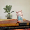 Miniature Sitting Mermaid – Cute Fairy Garden & Terrarium Decor -Cute Farms Shop Mermaid sitting 1