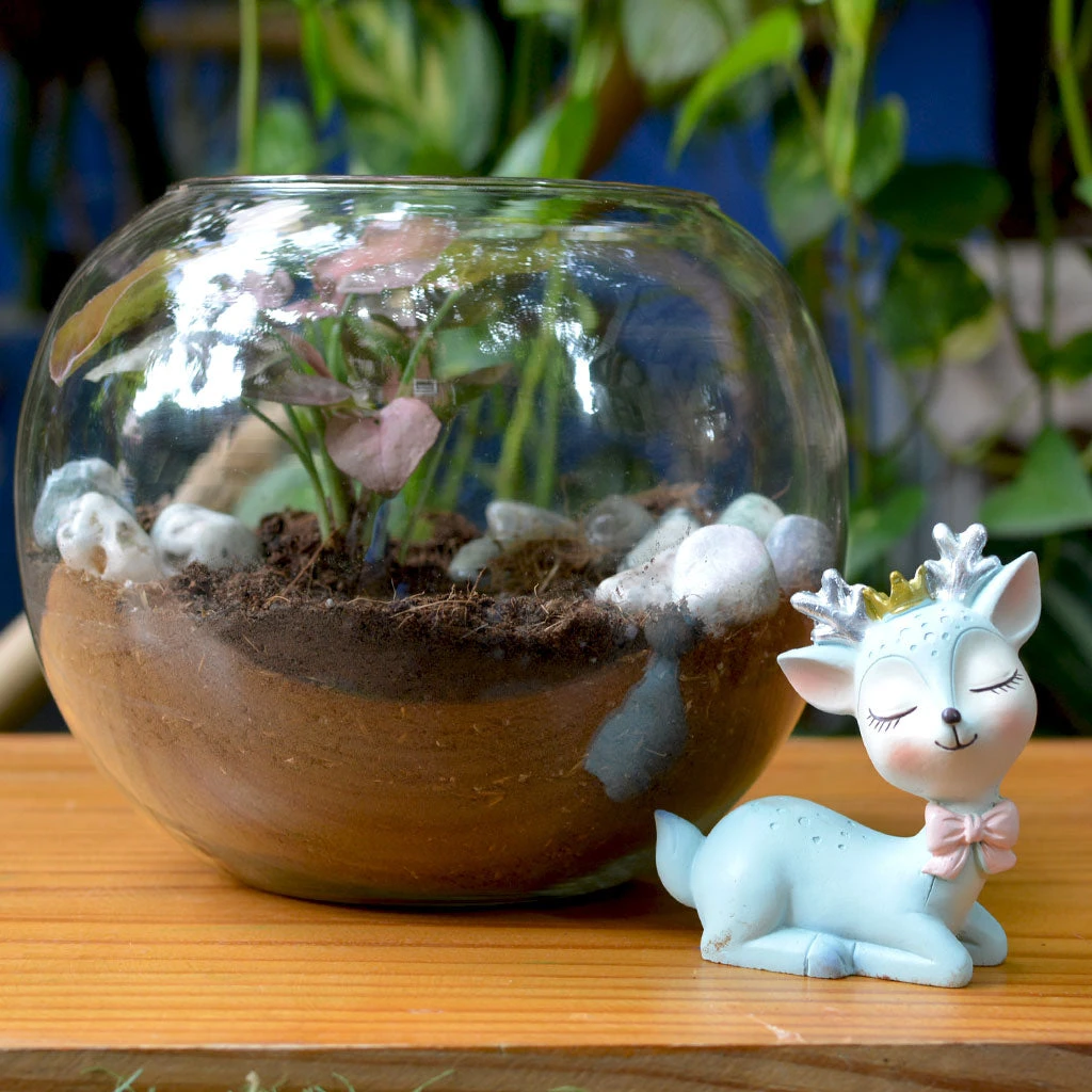 Miniature Sitting Deer Decor 4 Miniature Sitting Deer Decor - Image 4