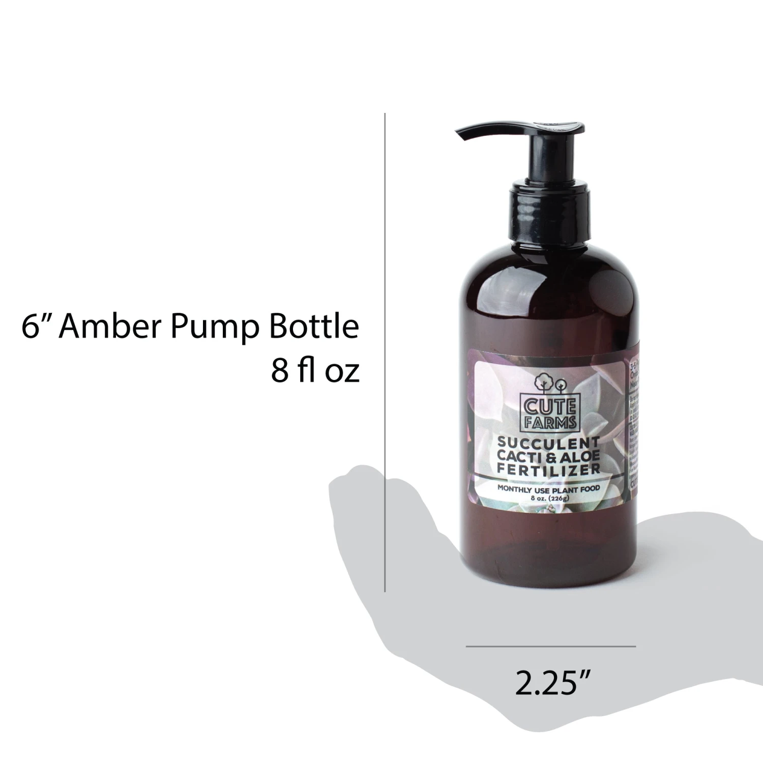 Succulent, Cacti, Aloe Fertilizer + ONE Fine Mist Spray Bottle 4 Succulent, Cacti, Aloe Fertilizer + ONE Fine Mist Spray Bottle - Image 4