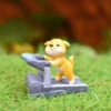 Miniature Corgi On Treadmill – Fun Resin Decor For Desks & Terrariums 7 Miniature Corgi On Treadmill – Fun Resin Decor For Desks & Terrariums -Cute Farms Shop cutedog treadmill 1