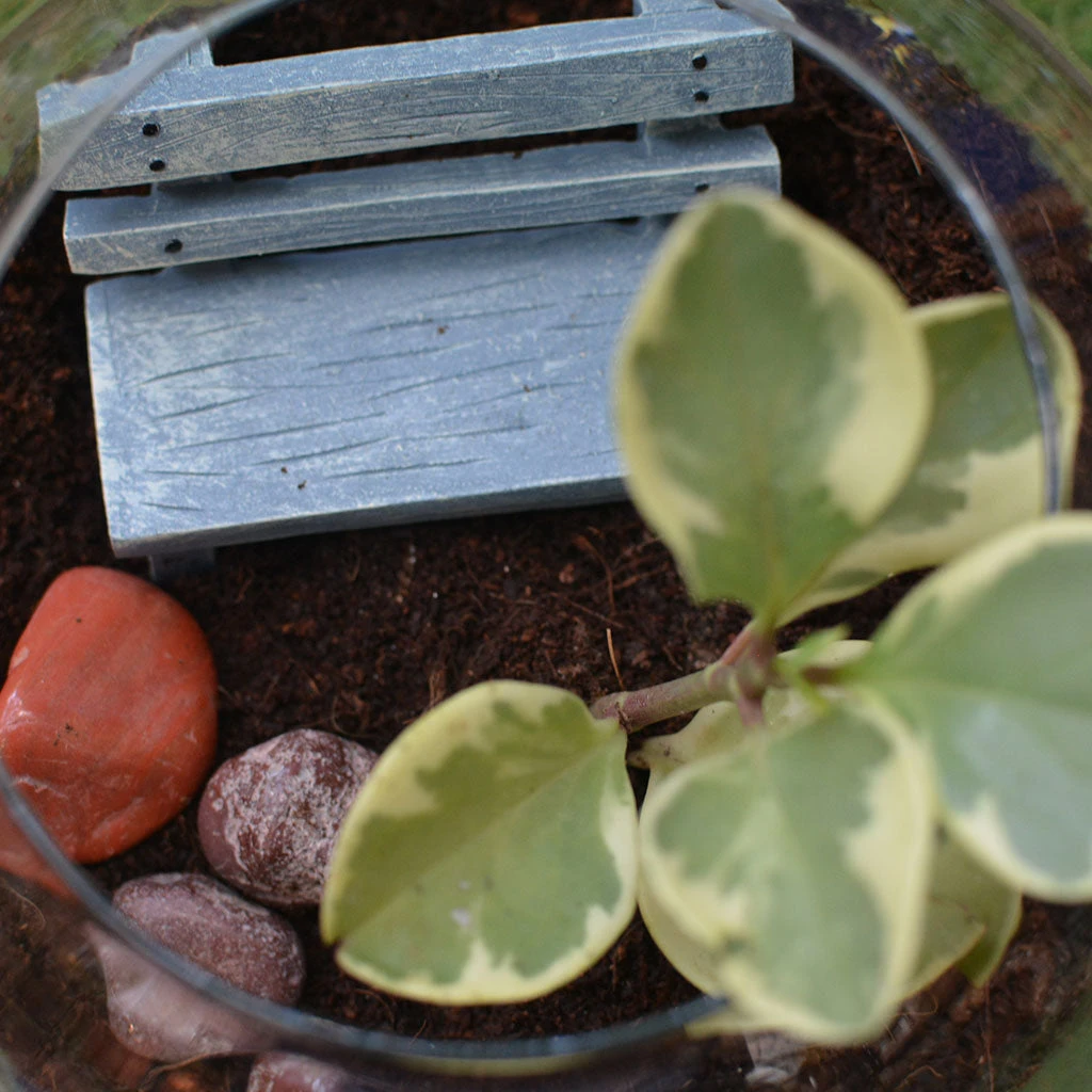 Miniature Rustic Park Bench Decor 2 Miniature Rustic Park Bench Decor - Image 2